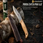 Nož za bushcraft 14C28N Scandi brušenje 285 mm