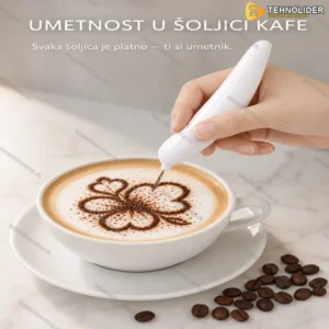 Olovka za dekoraciju kafe