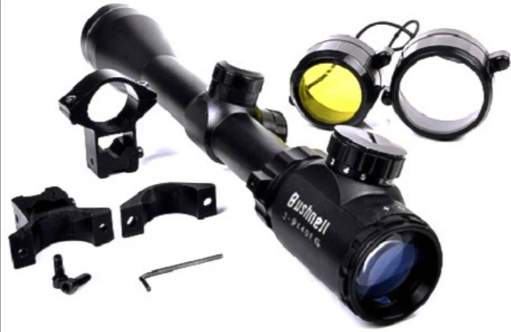 Optički nišan 3-9x40 EG sa nosačima za airsoft optički nišan - u upotrebi