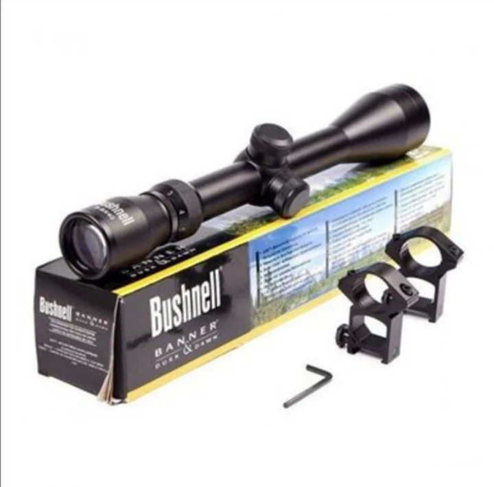 Optički nišan 3-9x40 EG sa nosačima za airsoft optički nišan - prednja strana