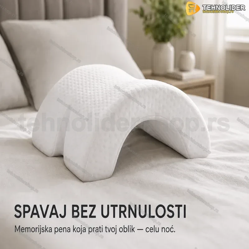 Ortopedski jastuk od memorijske pene za ruku Ortopedski jastuk od memorijske pene za ruku