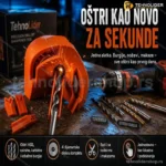 Precizni Oštrač Burgija – Univerzalni Alat za Obnovu Sečiva