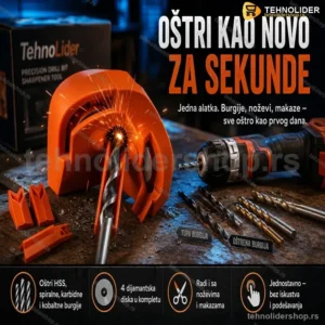 Precizni Oštrač Burgija – Univerzalni Alat za Obnovu Sečiva