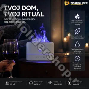 Osveživač vazduha sa efektom plamena