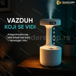 Ovlaživač vazduha sa antigravitacijskim efektom — aroma difuzer 800ml USB