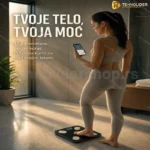 Pametna Bluetooth Vaga sa 17 Telesnih Parametara – Preciznost 0,1 kg