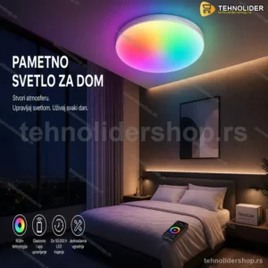Pametna LED Plafonjera – Moderno Pametno Osvetljenje za Dom
