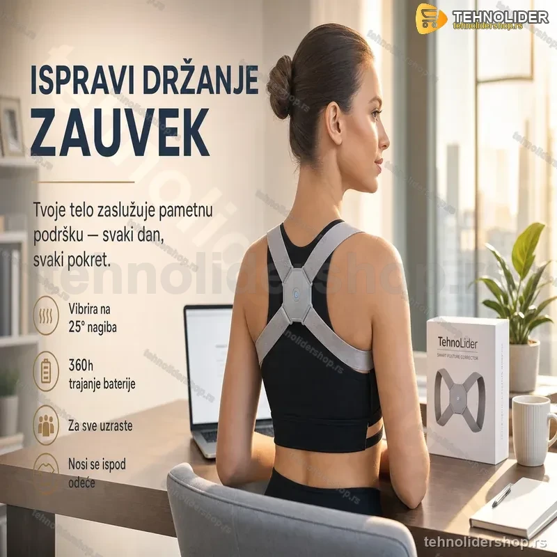 Pametni Pojas za Korekciju Posture Pametni Pojas za Korekciju Posture