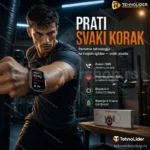 GS8+ Ultra Pametni Sat – Pozivi, Fitnes i Amoled Displej