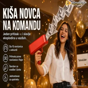 Pištolj za Izbacivanje Novca – Money Gun za Zabave i Proslave