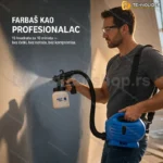 Paint Zoom Električni Pištolj za Farbanje – Brzo i Uredno Bojenje Zidova