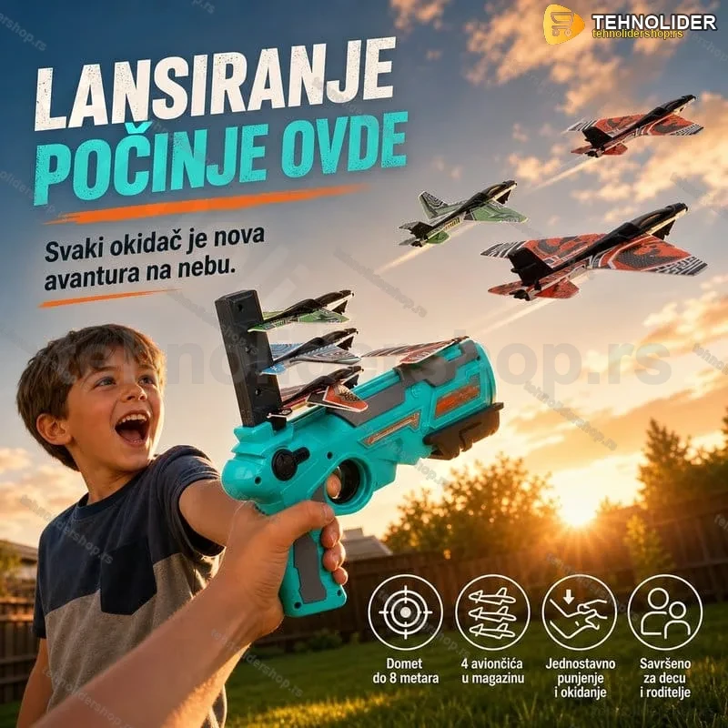 Pištolj za Lansiranje Aviončića Pištolj za Lansiranje Aviončića
