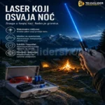 Plavi laser 5000w Najaci