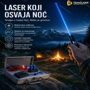 Plavi laser 5000w Najaci