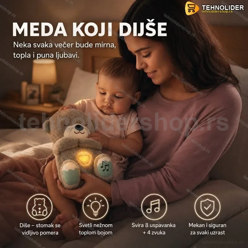 3u1 MEDA SPAVALICA - DIŠE, SVETLI, SVIRA 3u1 MEDA SPAVALICA - DIŠE, SVETLI, SVIRA