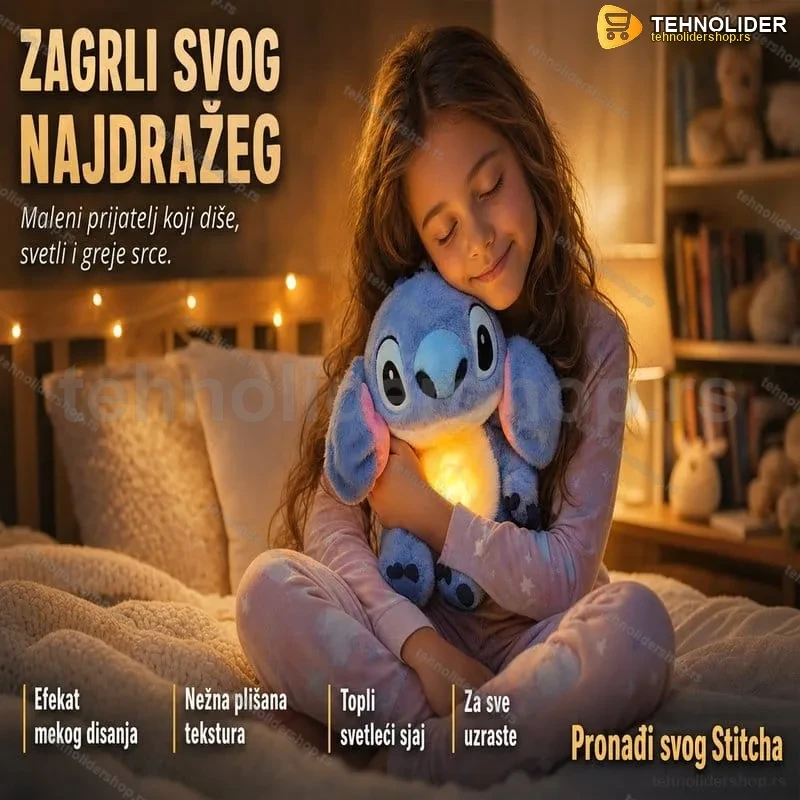 Plišani Stitch koji diše Plišani Stitch koji diše