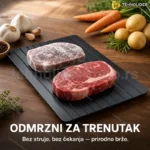 Aluminijumska ploča za brzo odmrzavanje mesa 35.5 x 20.5 cm