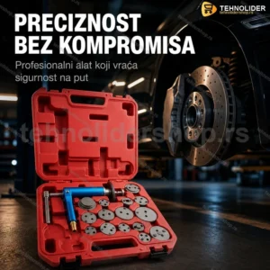 Pneumatski set alata za kočione cilindre — 16 delova