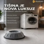 Podmetači za veš mašinu i ostale uređaje – fiksatori protiv vibracija