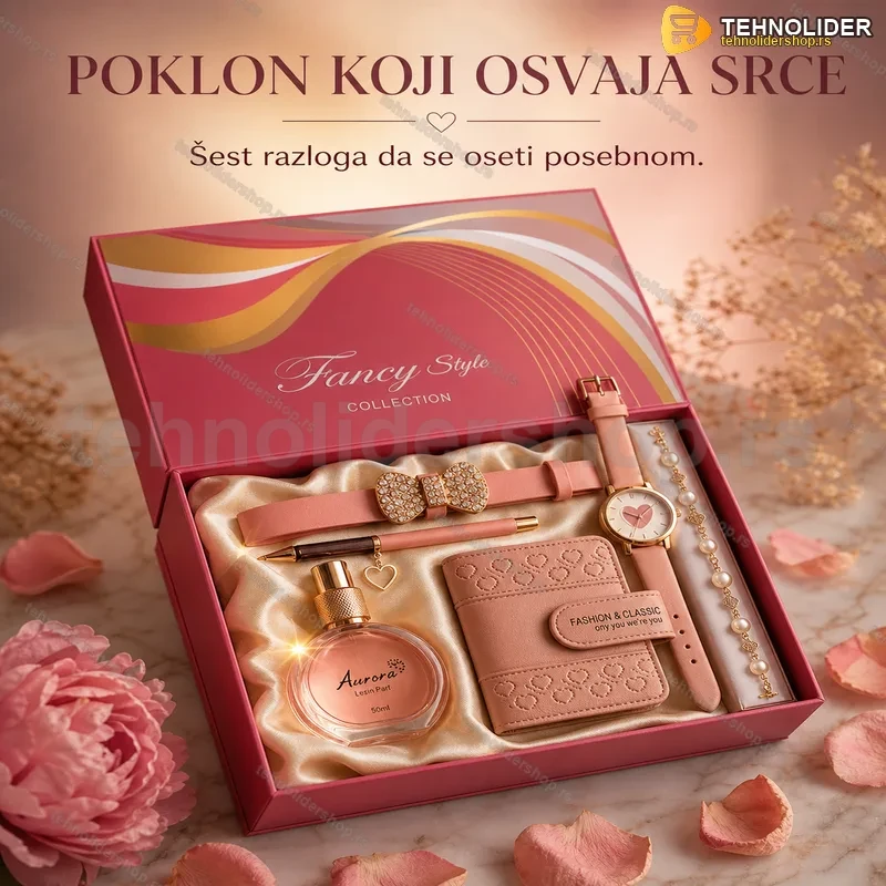 Elegantni poklon za sve dame 6u1 – savršen spoj stila i praktičnosti! Elegantni poklon za sve dame 6u1 – savršen spoj stila i praktičnosti!