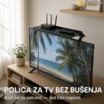 Podesiva polica za TV i monitor