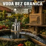 Potapajuća Pumpa za Kopani Bunar 280W – Ruska, 1100 L/h