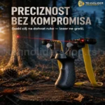 Profesionalna praćka sa ugrađenim laserom i libelom