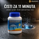 Prah za čišćenje i otpušavanje odvoda