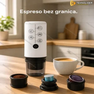 Prenosivi aparat za pravljenje espresso kafe