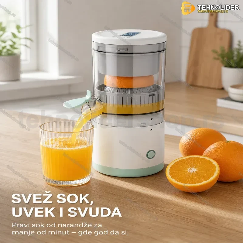 Prenosivi električni sokovnik za voće i povrće Prenosivi električni sokovnik za voće i povrće