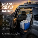 Prenosivi Frižider 12V i GREJAC ZA HRANU I PIĆE 7.5L