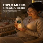 Prenosivi Grejač Flašica sa LED Displejom