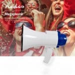 prenosivi megafon - u upotrebi