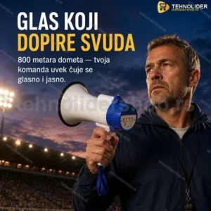 Prenosivi megafon 40W sa dometom 800 metara
