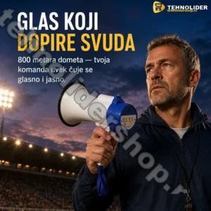 Prenosivi megafon 40W sa dometom 800 metara
