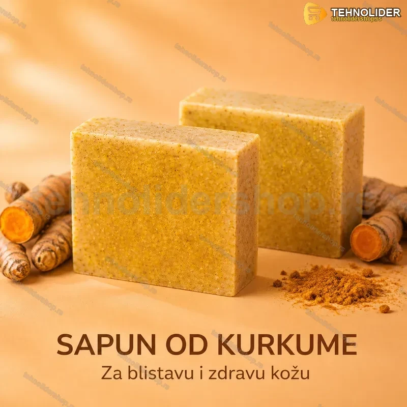 Prirodni sapun od kurkume za čistu i ujednačenu kožu Prirodni sapun od kurkume za čistu i ujednačenu kožu