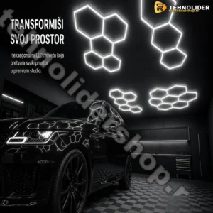 Profesionalna heksagonalna LED rasveta-Plafonska Rasveta za Auto Detailing