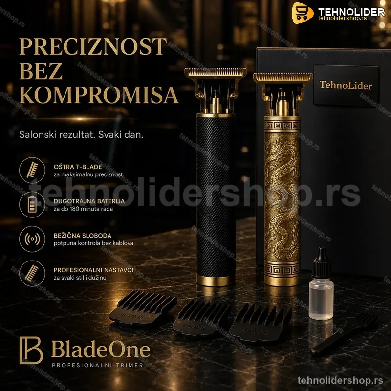 BladeOne – Profesionalna Mašinica za Šišanje sa Litijumskom Baterijom BladeOne – Profesionalna Mašinica za Šišanje sa Litijumskom Baterijom