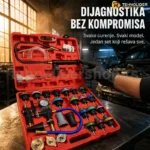 Profesionalni tester pritiska rashladnog sistema — veliki set