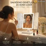 Profi Punjivo Ogledalo za Šminku sa LED svetlom