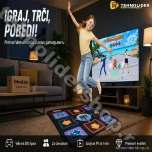 Prostirka za TV Gaming – Udobna Podloga za Igranje Ispred Televizora