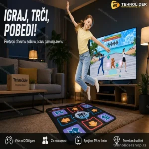 Prostirka za TV Gaming – Udobna Podloga za Igranje Ispred Televizora