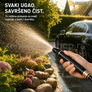 Prskalica za baštensko crevo sa 3 režima prskanja