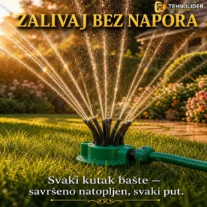 Prskalice za travnjak i baštu SA FLEKSIBILNIM MLAZNICAMA