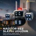 PTZ bullet kamera 25MP sa 4 sočiva i 4K rezolucijom