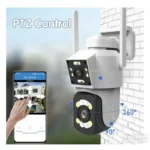 PTZ kamera sa dve glave 20Mpx WiFi IP za video nadzor