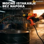 Električna Prenosiva Pumpa za Istakanje Ulja i Goriva iz Bureta 200/220L