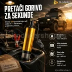Pumpa za Pretakanje Goriva 12V – Dizajn, Nafta, Ulje | 60W