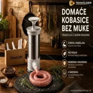 Ručna Punilica za Kobasice – Domaća Izrada bez Muke