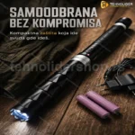 Punjiva elektrošoker palica za ličnu samoodbranu